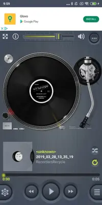 Vinylage Player android App screenshot 1