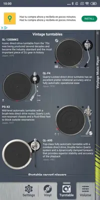 Vinylage Player android App screenshot 3
